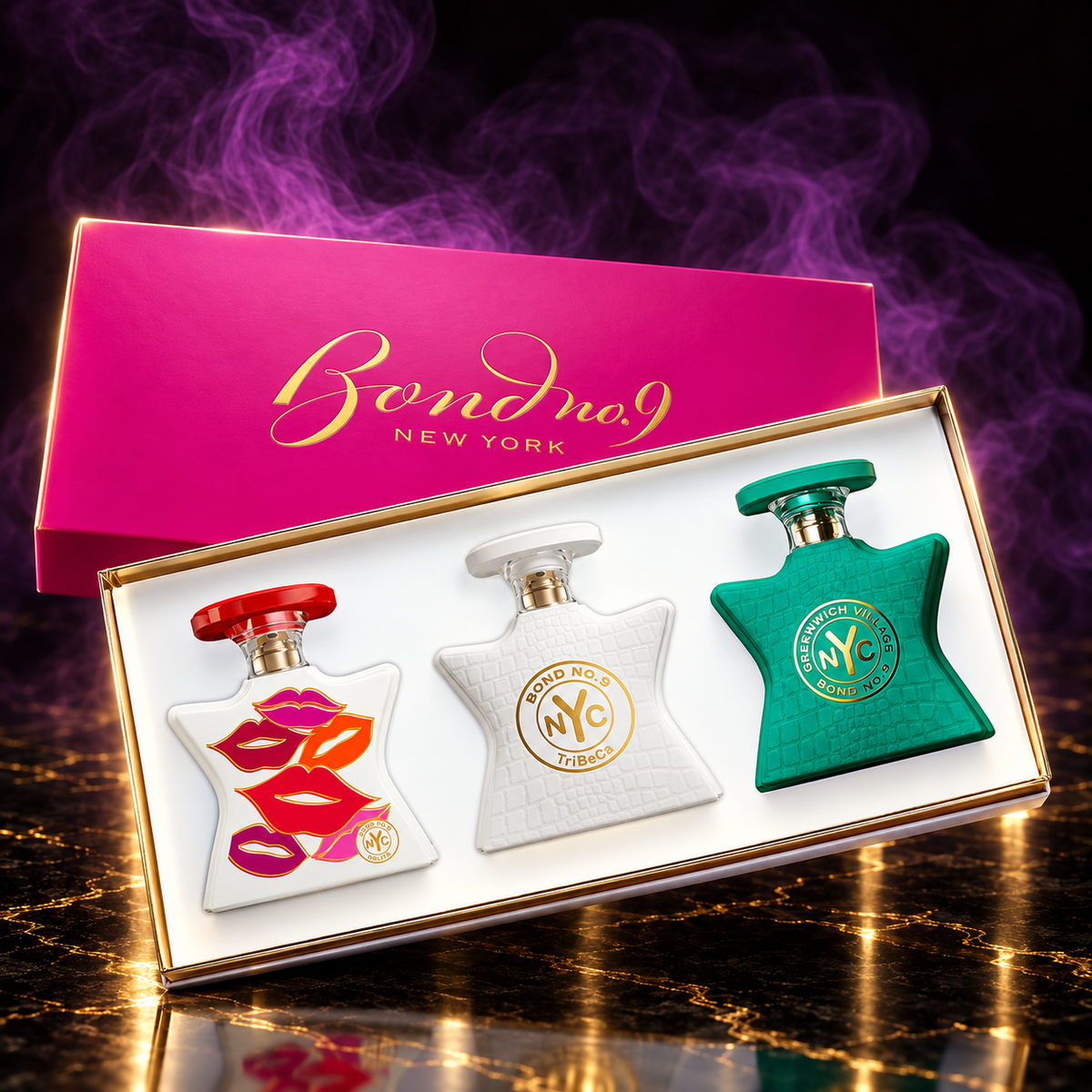 Bond No. 9 Women's Luxe Trio — Nolita, Tribeca & Greenwich Village — Forge Scents